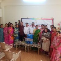 Donation of Disposal Machine - Belgaum Ladies wing